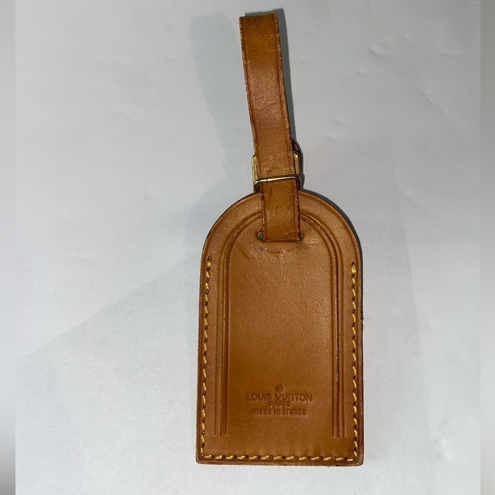 Louis Vuitton Authentic Luggage Or Handbag Tag